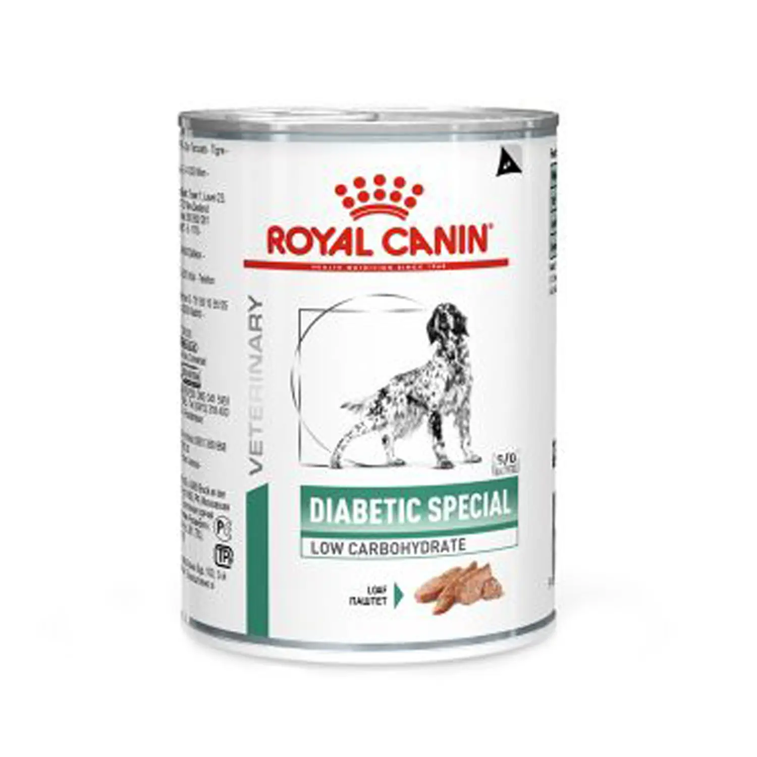 Ração Úmida Royal Canin Veterinary Diet Diabetc Glycobalance Low Carbohydrate para Cães Adultos